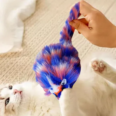 UAMLY Souris en peluche - Jouet pour chat