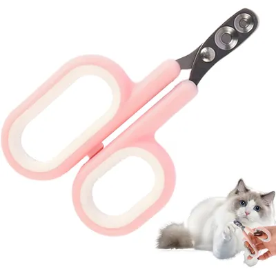 Coupe-griffes pour chat, ciseaux à trous