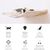 IntiMeg Support mural pour chat,Deux marches + lit pour chat