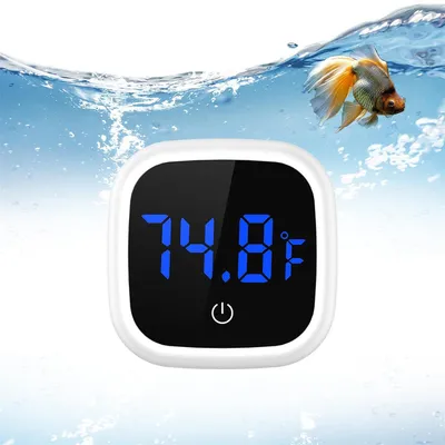 IntiMeg Thermomètre Numérique pour Aquarium - Fahrenheit IntiMeg Thermomètre Numérique pour Aquarium - Fahrenheit