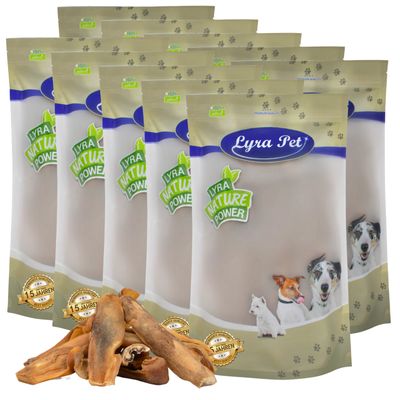 Peau de tête de bœuf Lyra Pet® brun doré foncé