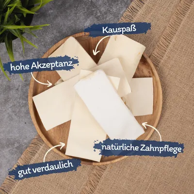 Lyra Pet® Chips à mâcher en peau de buffle