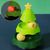 FurryFusion Jouet interactif pour chat en forme d'arbre de Noël
