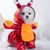 FurryFusion Halloween-Kostüm für Hunde in Form einer roten Krabbe FurryFusion Halloween-Kostüm für Hunde in Form einer roten Krabbe