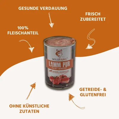 Nourriture humide Wildfang® – qualité BARF Nourriture humide Wildfang® – qualité BARF