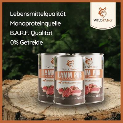 Nourriture humide Wildfang® – qualité BARF