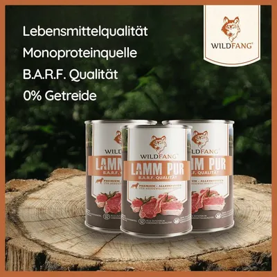 Nourriture humide Wildfang® – qualité BARF Nourriture humide Wildfang® – qualité BARF
