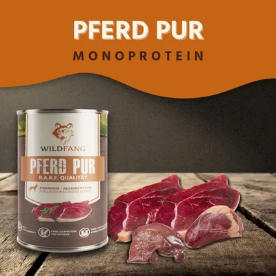 Nourriture humide Wildfang® – qualité BARF Nourriture humide Wildfang® – qualité BARF