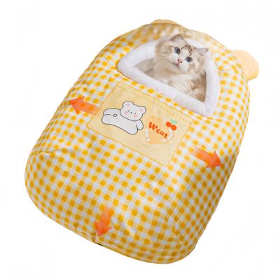 FurryFusion Sac de sommeil pour chat d'hiver