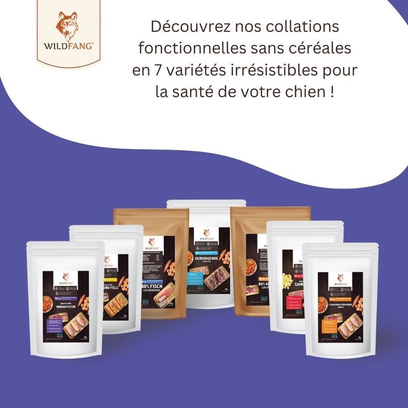 Wildfang® Collations fonctionnelles - système immunitaire pour chiens