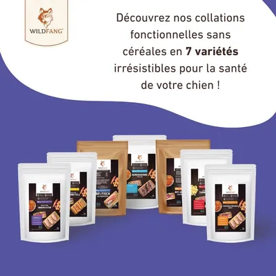 Snacks immunité Wildfang — Canard & Poulet, sans céréales