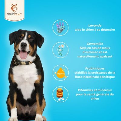 Wildfang® des collations fonctionnelles - apaisantes pour chiens