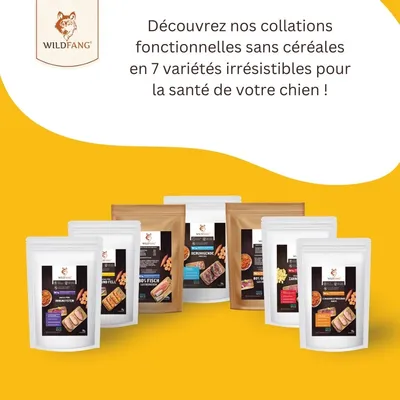 Wildfang® Snacks fonctionnels pour peau et pelage des chiens