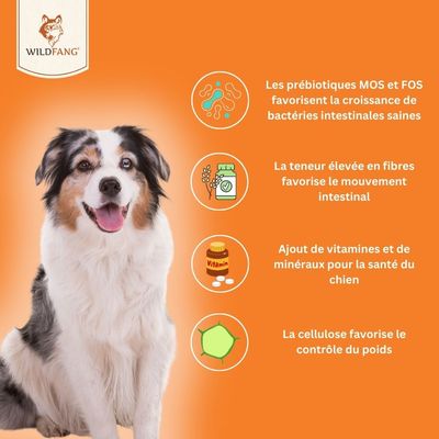 Wildfang® Snacks digestifs fonctionnels pour chiens