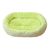 IntiMeg Panier pour Chien et Chat-Petites fleurs vertes