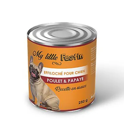 My Little Festin Effiloché pour chien en sauce My Little Festin Effiloché pour chien en sauce