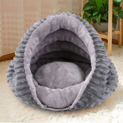 IntiMeg Panier en Forme de Conque pour Chien et Chat