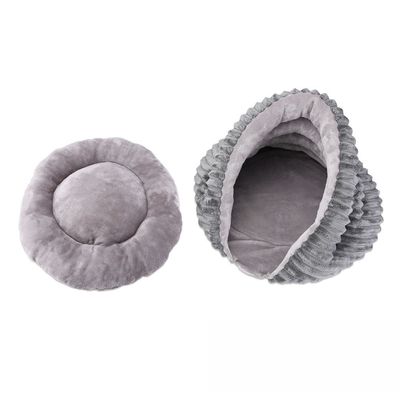 IntiMeg Panier en Forme de Conque pour Chien et Chat