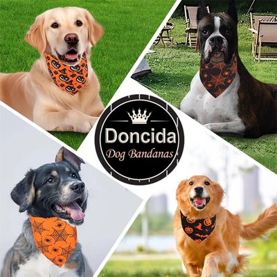 IntiMeg Bandanas d'Halloween pour Chien