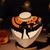 IntiMeg Collier et bonnet tricotés pour chat Halloween