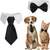 IntiMeg Lot de 2 Cravates et nœuds papillon pour Chien et Chat IntiMeg Lot de 2 Cravates et nœuds papillon pour Chien et Chat