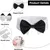 IntiMeg Lot de 2 Cravates et nœuds papillon pour Chien et Chat