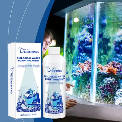 IntiMeg Purificador de agua antialgas para acuarios