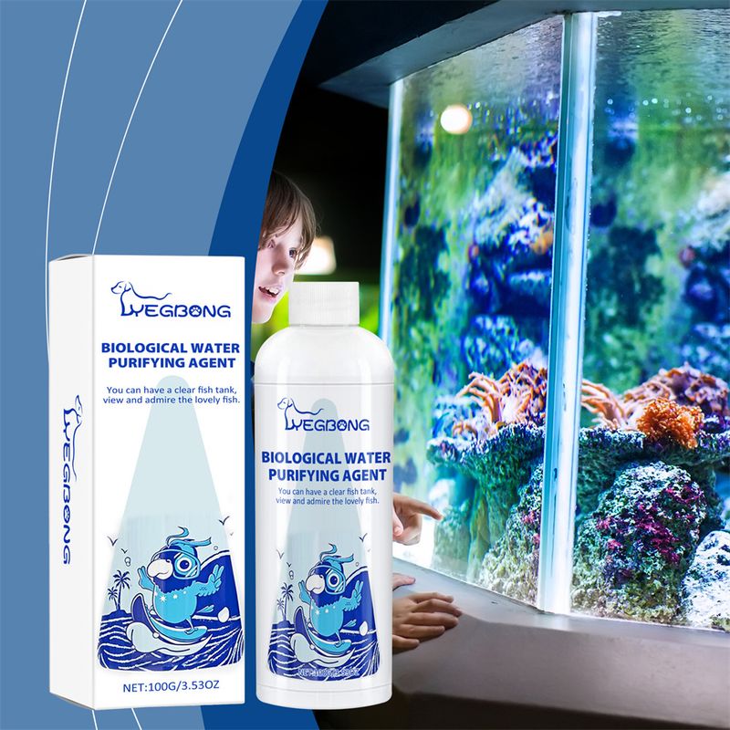 IntiMeg Purificateur d'Eau Anti-algues pour Aquarium