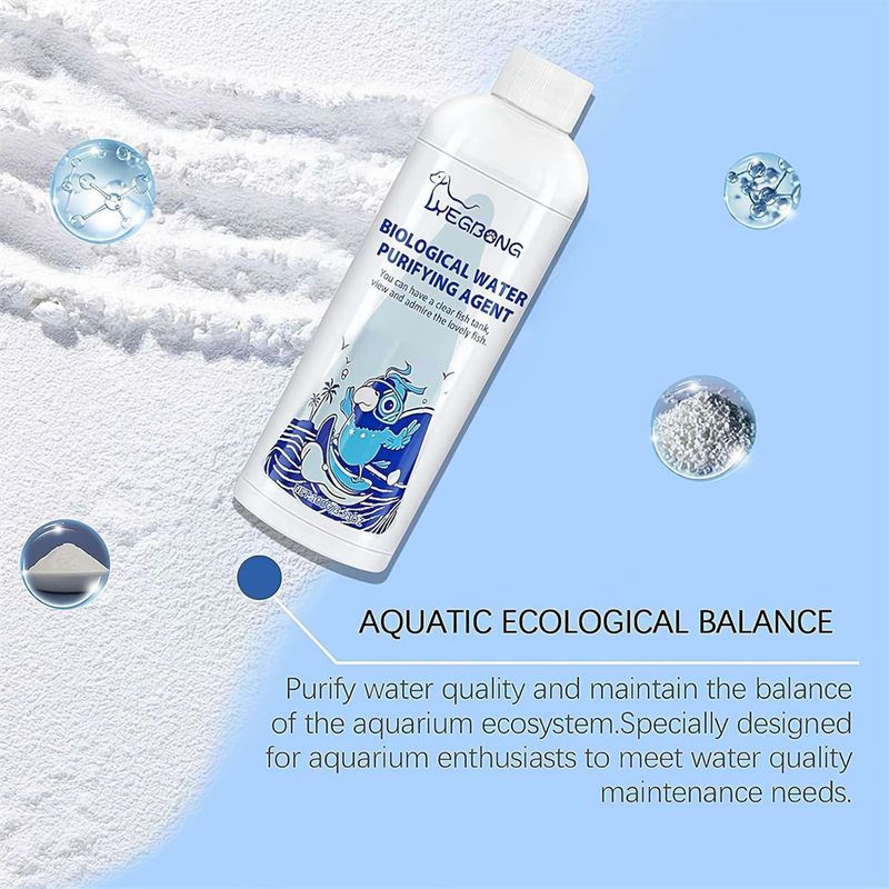 IntiMeg Purificateur d'Eau Anti-algues pour Aquarium