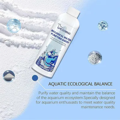 IntiMeg Purificateur d'Eau Anti-algues pour Aquarium