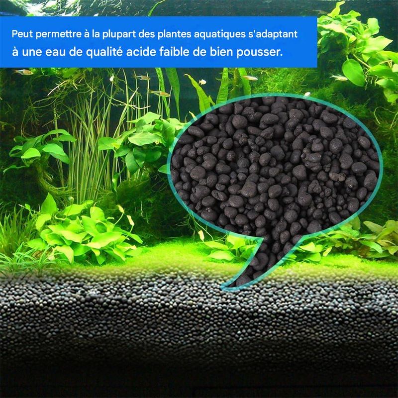 IntiMeg engrais de base d'aquarium sable de fond 1000 g