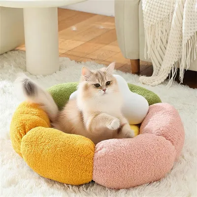 IntiMeg Panier Nuage pour Chat et Petit Chien