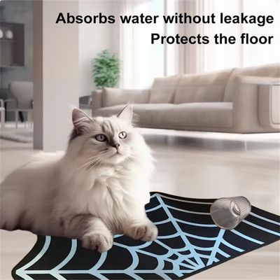 IntiMeg Sets de table pour chat et chien - Toile d'araignée