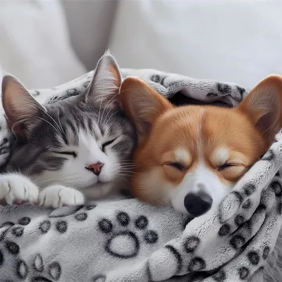 IntiMeg Couvertures en Polaire pour Chiens en Chats