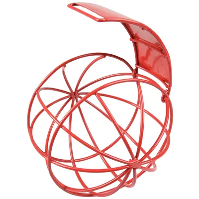 Balle à nourriture Ronde Rouge 10 cm pour rongeur