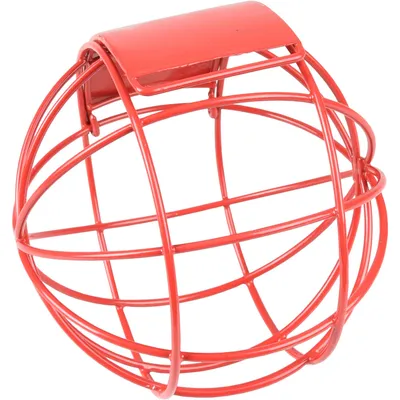 Balle à nourriture Ronde Rouge 10 cm pour rongeur