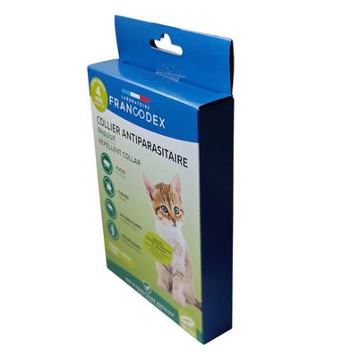 Collier Antiparasitaire Répulsif 35 cm pour chaton moins de 2 kg