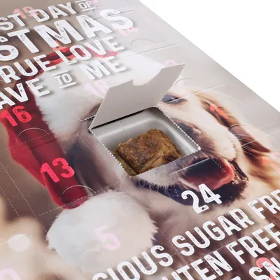 Calendrier de l'avent Noël Nature snack pour chien