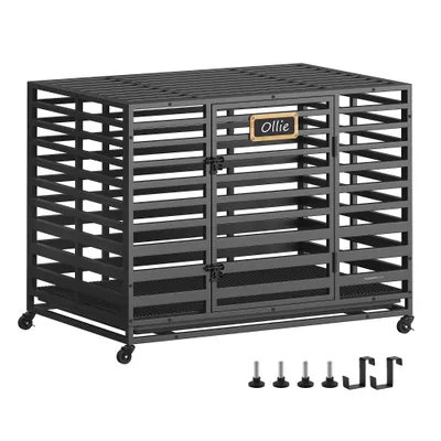 Feandrea Cage pour Chien Robuste, Niche Extensible