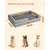 Feandrea Panier, Canapé, Lit pour Chiens jusqu'à 45 kg