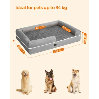 Feandrea Panier, Canapé, Lit pour Chiens jusqu'à 45 kg