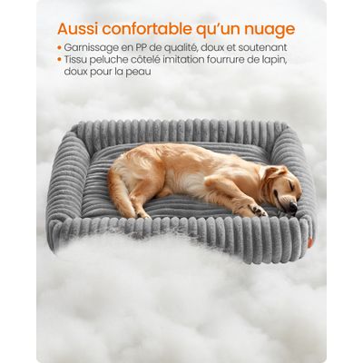 Feandrea Panier pour Chien, Taille Grande, Lavable