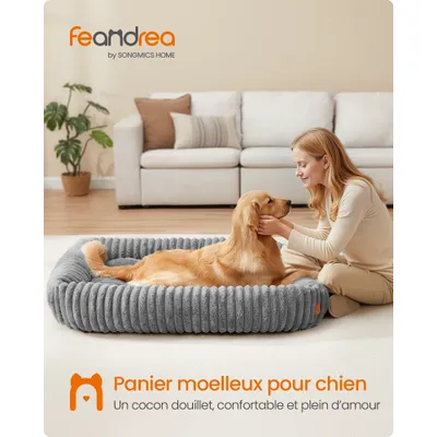 Feandrea Panier pour Chien, Taille Grande, Lavable