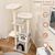 GIANTEX Arbre a Chat avec Arche Auto-Toilettage