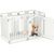GIANTEX Parc pour Chien Pliable en Plastique