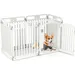GIANTEX Faltbarer Hundepark aus Kunststoff, individuelle Form