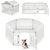 GIANTEX Parc pour Chien Pliable en Plastique