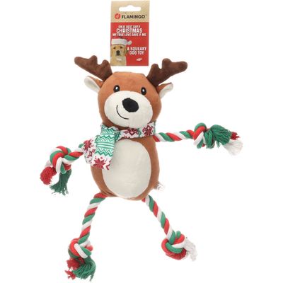 Caribou Vicente Brun 35 cm jeux Noel pour chien