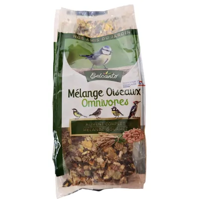 Nourriture oiseaux omnivores 1.2kg