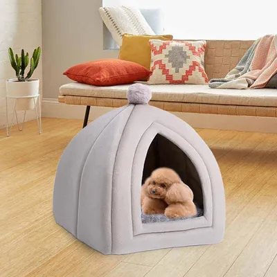PetTribes Doudou pour Chaton - Niche Douce et Chaude PetTribes Doudou pour Chaton - Niche Douce et Chaude